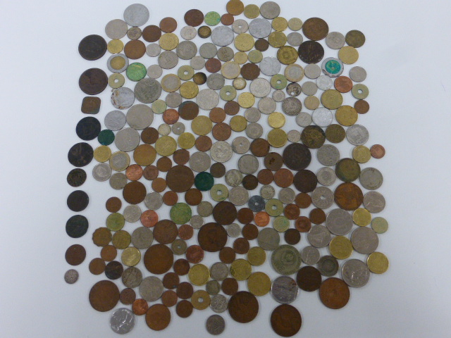 Coins - 17th Century Bristol Farthing, France - Charles X quarter Franc 1827,