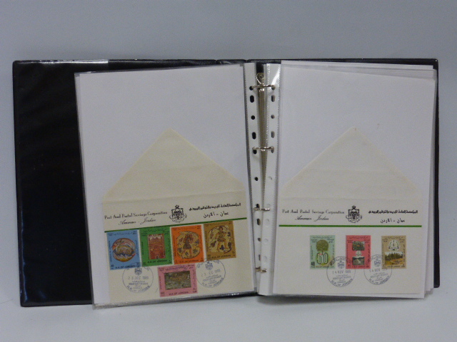 Stamps - Collection of Palestinian Authority U/M sheets, 1st issue,