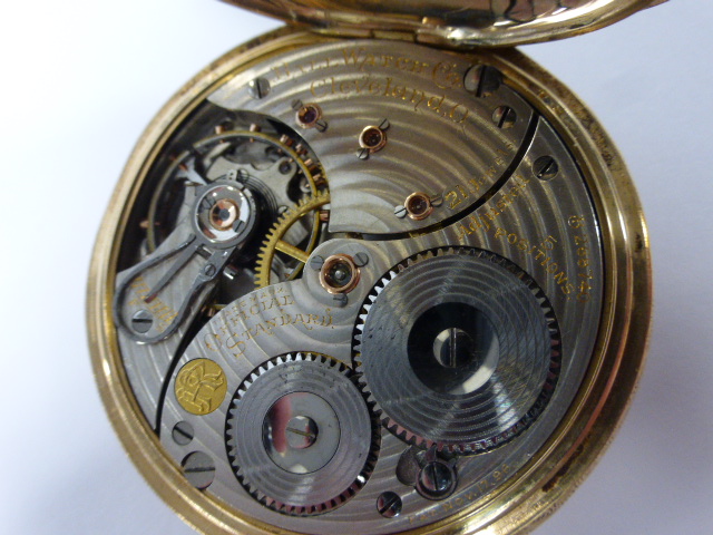 14ct gold pocket watch by Ball Watch Co. - Image 4 of 6