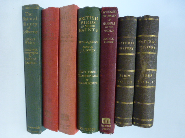 Books - seven volumes - British birds in their haunts by Rev C.A.