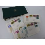 Stamps - 1977 Queens Jubilee FDC collection of 24 complete with each town/city postmark,