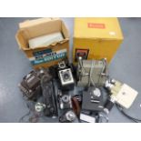 A Collection`of Vintage British & Japanese Cine & Photo Camera`s plus Accessories,