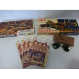 Two boxed 1960/70's Airfix models kits, Halifax and Wellington bombers,