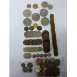 Coins - GB and World, including 1874 Farthing,