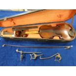 Violin; Copie de Nicholas Gagliano  facit  Neapanno 1717, Possibly made in Germany 1880-1900,