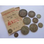 Coins - GB silver inc 1889 Crown