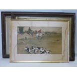 After Cecil Aldin (1870 - 1935) - Three Chromolithographs from the Fallowfield Hunt series