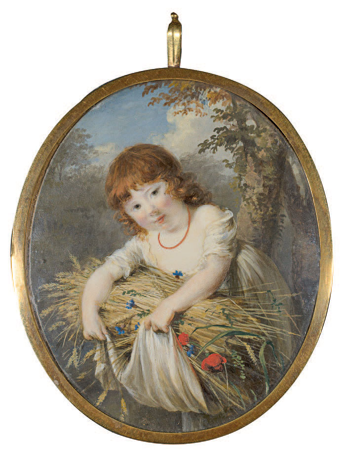 François Ferriere
(1752–1839)
Portrait de Mary Sidney Douglas, 4ième fille d'Archibald, 1er baron