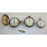 AN AMERICAN WATCH COMPANY, WALTHAM, MASSACHUSETTS, SILVER POCKET WATCH, Chester 1919/20, together