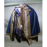 A 20TH CENTURY GENTLEMAN'S COSTUME of 17th Century Court design, in King Charles manner comprising