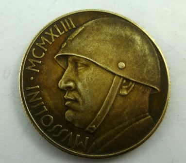 A MUSSOLINI 20 LIRE COIN - Image 2 of 2