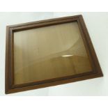 A LATE 19TH CENTURY CONTINENTAL TREEN EASEL PHOTOGRAPH FRAME, for image size 30cm x 25cm