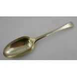 THOMAS & WILLIAM CHAWNER A GEORGE III SILVER TABLE SPOON, "Hanoverian" pattern, London 1769,