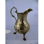 HENRY HOLLAND (of Holland Aldwinckle and Slater) A VICTORIAN SILVER CREAM JUG of Georgian design,