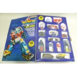 A MATCHBOX "VOLTRON DEFENDER OF THE UNIVERSE" GIANT VEHICLE TEAM VOLTRON SET OF FIFTEEN SPACE