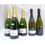 CODORNIU VINTAGE BRUT 2008, 4 bottles GRIFFIN VINEYARDS SPARKLING BRUT, 1 bottle HARDY'S CREST