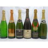 MIXED SPARKLING WINES, 6 bottles