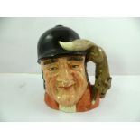 A ROYAL DOULTON CHARACTER JUG "Gone Away" D6531, 17cm high