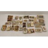 A QUANTITY OF CIGARETTE CARDS to include Sarony "Links with the past" (42), Boguslavsky "Turf Sports