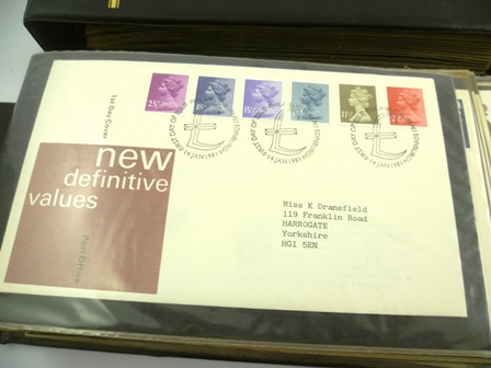 A LARGE COLLECTION OF GB FIRST DAY COVERS 1969/1990 (over 200) - Image 2 of 5