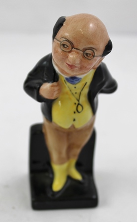 A COLLECTION OF FIVE ROYAL DOULTON DICKENS CHARACTERS including; Bill Sykes, Little Nell, - Image 4 of 5