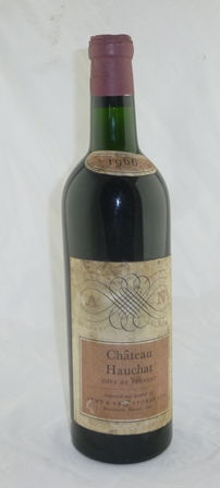 CHATEAU HAUCHAT Cote de Fronsac 1966 (Army & Navy) 1 bottle