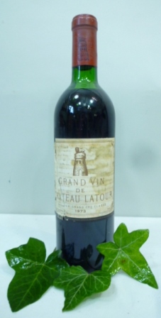 GRAND VIN DE CHATEAU LATOUR 1973 1er Grand Cru AC Pauillac, 1 bottle