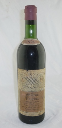 CHATEAU HAUCHAT Cote de Fronsac 1966 (Army & Navy) 1 bottle