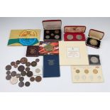A collection of coins to include; Jersey 1966 two crown coin set, Queen’s Silver Jubilee Appeal