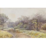 ERNEST ALBERT CHADWICK R.I., R.B.S.A. (1876-1955) Framed, signed, dated 1912, watercolour on