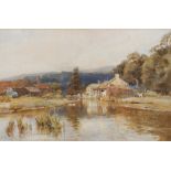 WILFRED WILLIAMS BALL (1853 - 1917) Framed, signed, watercolour on paper, titled on mount, '