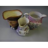 A selection of various jugs to include Doulton, Royal Worcester etc.