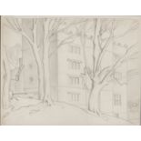 HENRY (HARRY) EPWORTH ALLEN R.B.A., P.S. (1894 - 1958) Framed, signed, pencil sketch on paper,