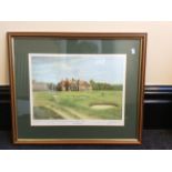 A Graeme W. Baxter limited edition print of Royal Lytham and St Annes.