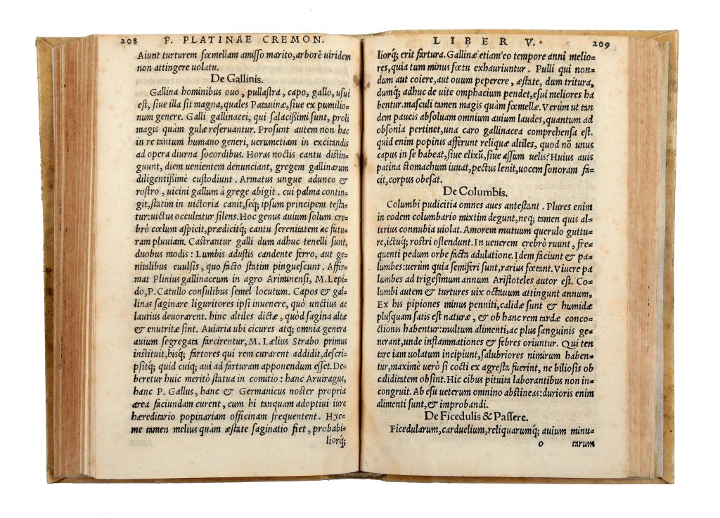 Apicius Coelius. De Re Culinaria libri Decem. B. Platinae Cremonensis De Tuenda valetudine, Natura - Image 2 of 4
