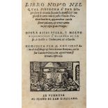 Messisbugo Cristoforo (da). Libro novo nel qual s'insegna à far d'ogni sorte di vivanda secondo la