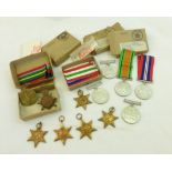 A collection of Medals relating to the Gardner family comprising the 1914-15 Star and Victory