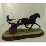 A Border Fine Arts limited edition Figure "Off and Pacing" no. 57/500, with certificate.