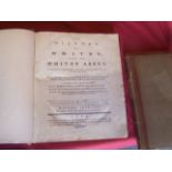 "The History of Whitby & Whitby Abbey" by Lionel Charlton, first edition 1779, original leather