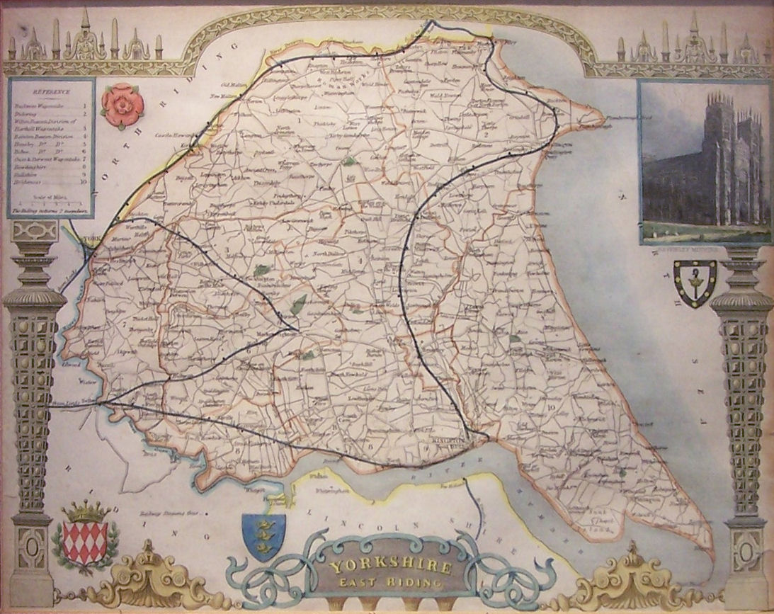 HERMAN MOLL; a Hand Coloured Map "Westmorland", 7 1/2" (19cms) x 10" (25cms), and a 19th century Map - Image 2 of 2