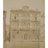 Domenico Bresolin  1814-1890 Palazzo Spinelli Venezia  c. 1860