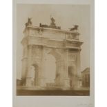 Anonimo  XIX sec. Arco della Pace  c. 1850