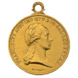 Francesco I, “Civilehrenmedaille” - Franz I., Silberne Civilehrenmedaille 1804 (1807)