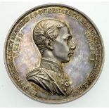 Francesco Giuseppe I, medaglia d’argento 1852 -  Franz Joseph I., Silberne Medaille 1852