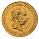 Francesco Giuseppe I, Medaglia (1870 – 1892) -  Franz Joseph I., Medaille (1870 - 1892)