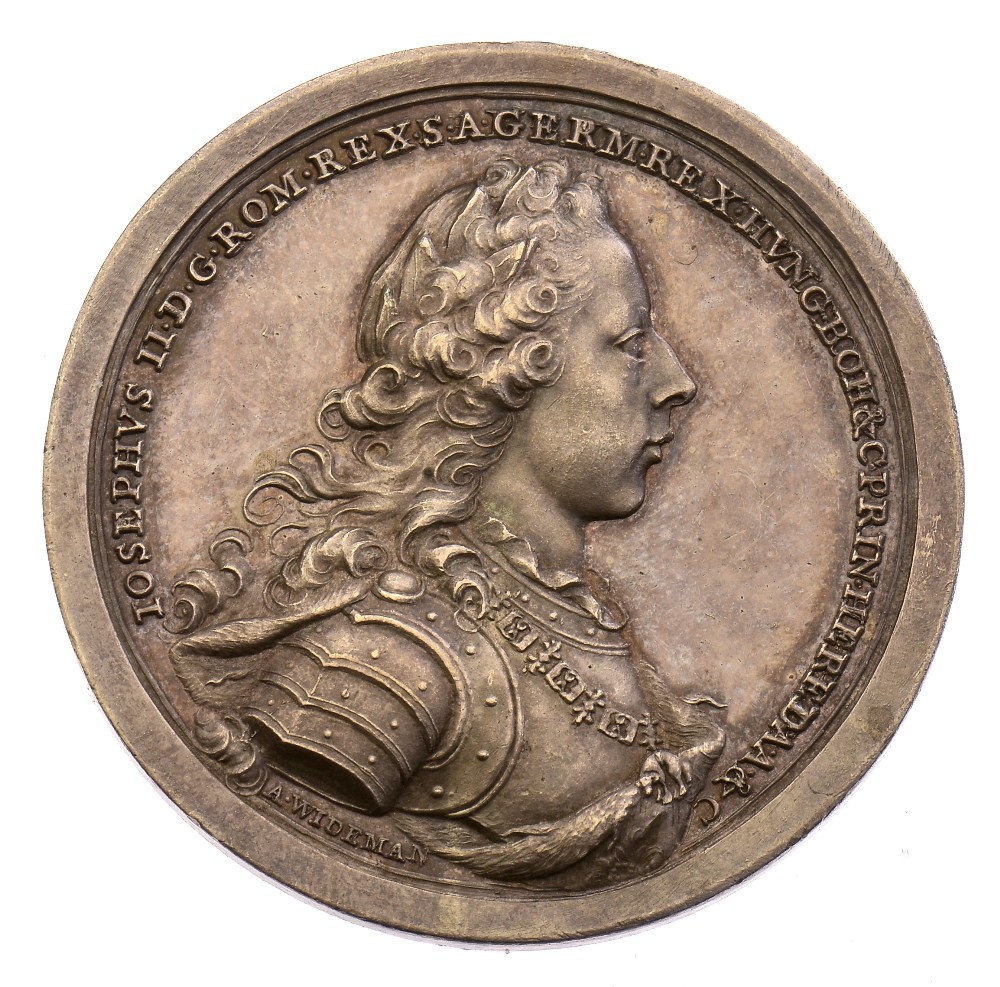 Giuseppe II,„Gnadenmedaille“ senza data (1764) -  Josef II., Silberne Gnadenmedaille (1764)