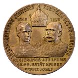 Francesco Giuseppe I, medaglia 1908 -  Franz Joseph I., Medaille 1908