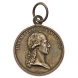 Leopoldo II, “Gnadenmedaille“ senza data (1790) -  Leopold II., Silberne Gnadenmedaille (1790)