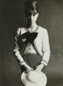 Photograph - Patrick Lichfield silver bromide print, Jean Shrimpton. Size 35cm x 26cm