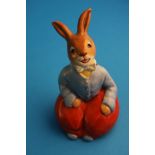 A Royal Doulton "Billy Bunnykin" printed marks, numbered 8302.11 cm high